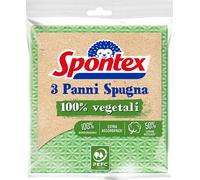 Spontex Samba x2 Esponja de celulosa, práctica y manejable, 100% Biodegradable al Origen