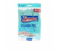 Spontex Guantes Segunda Piel 452858, Talla L, 2 unidades