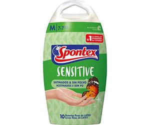 Spontex Sensitive Disposable Gloves 10pk M