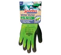 Spontex Winter Worker - Guantes de trabajo en frío (1 par, tamaño mediano)