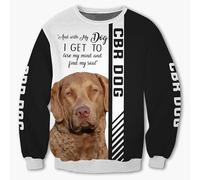 SPONYBORTY Sudaderas con capucha, chaquetas, camiseta, pantalones, pantalones cortos, cárdigan fino, 3D CBR, pulóver con estampado de perro, sudadera informal de poliéster para hombres y mujeres Moda/