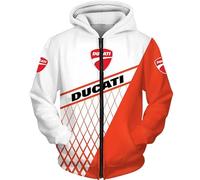 SPONYBORTY Sudaderas con capucha para hombre para Du-Cati Impresión 3D Casual Sudadera con capucha Jumper Sudaderas Tops Otoño/D/L