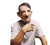 Spookletronics Máscara de silicona realista de cara humana, canciller alemán, máscara de disfraz de celebridad, accesorios de carnaval