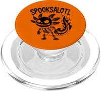 Spooksalotl Camiseta - Halloween Axolotl Skeleton Spooky PopSockets PopGrip para MagSafe