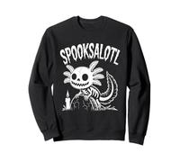 Spooksalotl Camiseta - Halloween Axolotl Skeleton Spooky Sudadera