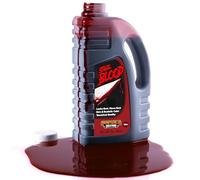 Spooktacular Creations Botella de sangre de vampiro de Halloween falsa de 32 oz Sangre de etapa de sangre falsa para disfraz de Halloween, Zombie, vampiro y monstruo Maquillaje y disfraces