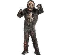 Spooktacular Creations Child Boy Scary Black Zombie Disfraz para niños (mediano (8-10 años))