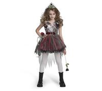 Spooktacular Creations Child Girl Dark Prom Queen Disfraz, disfraz de la reina gótica para niños, niñas, Halloween-M