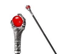 Spooktacular Creations Disfraces de Halloween, bastón de fuego, garras de dragón fuego con bastón de mago, accesorios para fiesta de Halloween