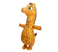 Spooktacular Creations Disfraces inflables de Halloween Unisex Giraffe Funfe Full Body Cuerpo Inflable Disfracción Disfraces para festivales de vacaciones Eventos de fiestas- Medium Child (7-10)