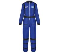 Spooktacular Creations Disfraz de astronauta azul para mujer adulta, conjunto de mono para disfraz de Halloween para mujer 2024 Cosplay-L