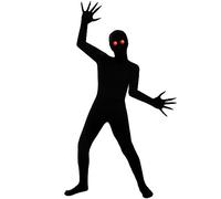 Spooktacular Creations Disfraz de demonio de sombra de ojos de Halloween para niños, fiesta de disfraces temática de Halloween, juego de roles (grande (10-12 años))