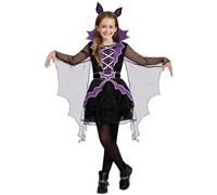 Spooktacular Creations Disfraz de Halloween para niña de Miss Battiness para Halloween Prentend (mediano (8-10 años)