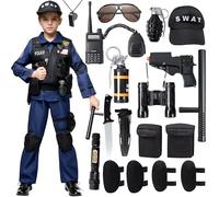 Spooktacular Creations Disfraz de Swat Unisex Unisex (pequeño (5-7 años))