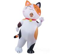 Spooktacular Creations Disfraz inflable para adulto de cuerpo completo Calico Air Blow-up Deluxe disfraz de Halloween