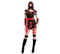 Spooktacular Creations Halloween Disfraz de Ninja Adulto para Mujer, Fiesta de Disfraces, Truco o Trato, Fiesta Cosplay