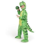 Spooktacular Creations Halloween Niño Naranja Dinosaurio T-Rex Disfraz Realista para Niños Pequeño Halloween Truco o Trato (Toddler (3-4 yrs))