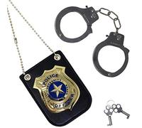 Spooktacular Creations Policía Juego de imaginación Set de Juguetes para la Escuela Aula Vestido hasta Juegos de imaginación