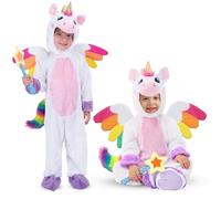 Spooktacular Creations Traje Unicornio niño Blanca (Blanco, Toddler)