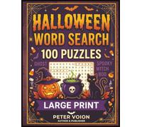 Spooktacular Halloween Word Search: Large Print Spooky Puzzles for Seniors, Adults & Teens | Relaxing Autumn & Fall Brain Games with Easy-to-Read Words