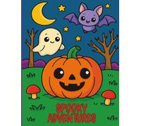Spooky Adventures: A Kids Halloween Coloring Book