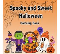 Spooky and Sweet Halloween Coloring Book