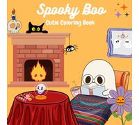 Spooky Boo Cutie Coloring Book: Halloween Kritzel Kinder Malbuch zum Gruseln ab 4 Jahren: Bestes Malbuch Geschenk