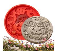 Spooky Cement Molds For Halloween Decor, /13.77x13.77x1.18inch