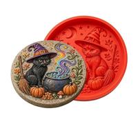 Spooky Cement Molds For Halloween Decor, /13.77x13.77x1.18inch