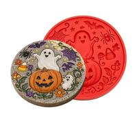 Spooky Cement Molds For Halloween Decor, /13.77x13.77x1.18inch