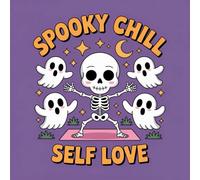 Spooky Chill Self Love Coloring Book for Kids Ages 2-8: Big Boost Creativity For Kids Simple Pictures Rainy Day Fun Enjoy Hours Of Coloring Fun ... For Kids Simple Pictures Rainy Day Fun Enj