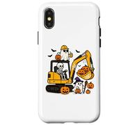 Spooky Construction Trucks Toddler Halloween Costume Carcasa para iPhone X/XS