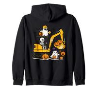 Spooky Construction Trucks Toddler Halloween Costume Sudadera con Capucha