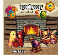 Spooky Cozy Monsters Coloring Book: with Witches, Ghosts, Skeletons, and Cute Creepy Creatures: Fun and Relaxing Pages for Kids, Teens, and Adults to ... Skulls, Funny Witches, and Playful Ghosts")