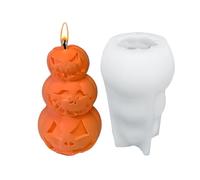 Spooky Craft Mold Easy Release for Epoxy Resin Plaster Aromaterapia Halloween Decoration Soap Making Art Projects | Molde de resina de Halloween - Molde de jabón de silicona |