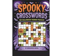 Spooky Crosswords: 100 Halloween-Themed Puzzles
