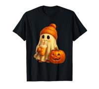 Spooky Cute: fantasma acogedor y calabaza Camiseta