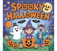 Spooky Cute Halloween Coloring Book for Kids and Teens: Bold and Easy Coloring Pages, Cute Halloween Designs