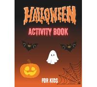 Spooky & Cute Halloween Colouring Book for Kids Ages 4-8: Big 8.5×11 Pages with Pumpkins, Ghosts & Trick-or-Treat Fun: 80 Large, Bold-Line Pages • Not-Scary Designs • Perfect Fall Activity & Gift