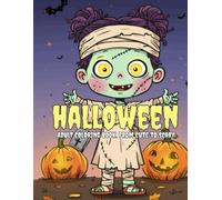 Spooky & Cute Halloween Monsters Coloring Book: Fun and Scary Pages for Kids and Adults | 55 Unique Creatures with Black Backgrounds | Witches, Zombies, Ghosts, and More!