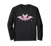 Spooky Cute Pastel Bat - Estilo gótico Kawaii Manga Larga