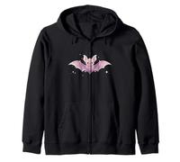 Spooky Cute Pastel Bat - Estilo gótico Kawaii Sudadera con Capucha