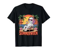 Spooky Cute Summerween Divertido Halloween Verano Camiseta