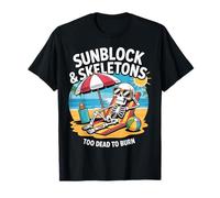 Spooky Cute Summerween Divertido Halloween Verano Camiseta