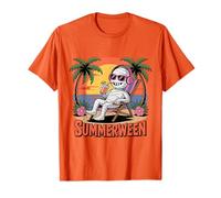 Spooky Cute Summerween Divertido Halloween Verano Camiseta