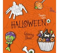 Spooky Cutie Coloring Books │ Bold and Easy: 37 Hand-Drawn, Cozy & Cute-but-Creepy Illustrations of Witches, Ghosts, and Pumpkins: An Easy Stress Relief Fall Gift for Adults and Older Kids.