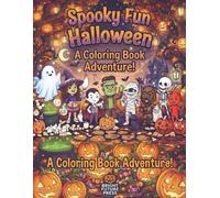 Spooky Fun Halloween: A Coloring Book Adventure