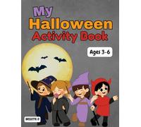 Spooky Fun: Halloween Activity Book for Kids Ages 3-6: Colouring, Tracing, Mazes, Letters & Numbers - Fun Halloween Activities for Preschool & Kindergarten