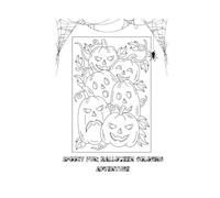 Spooky Fun: Halloween Coloring Adventure