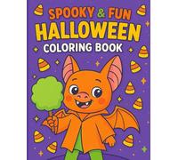 Spooky & Fun Halloween Coloring Book for Kids